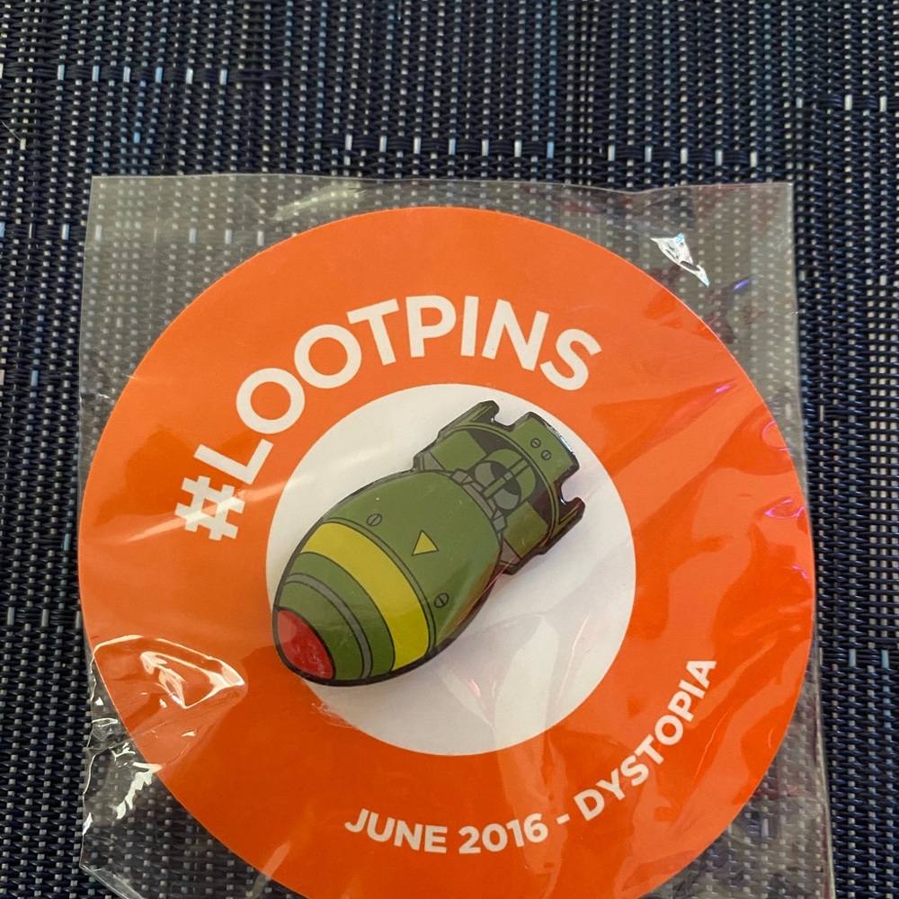 Loot crate exclusive dystopia pin